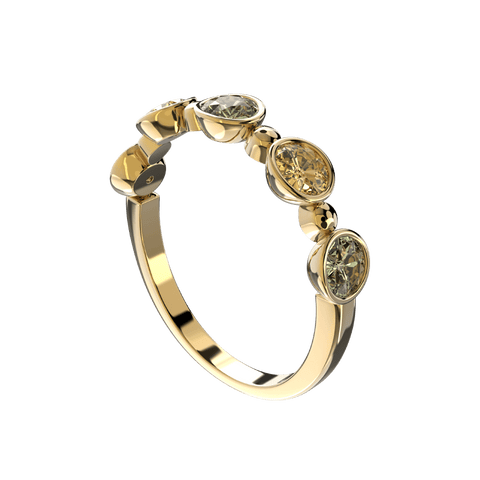 Multi Shine Citrine & Peridot