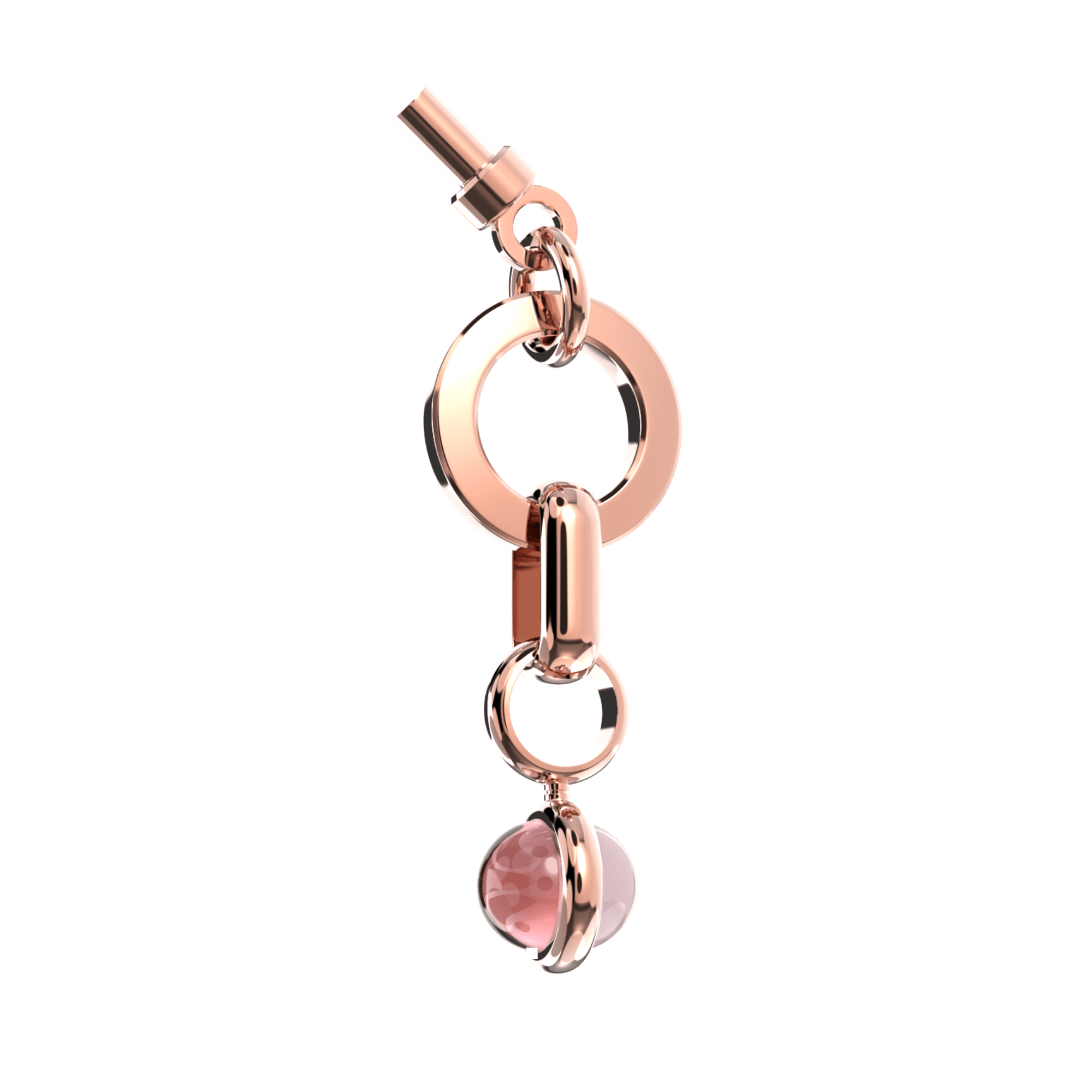 Eternal Rose Quarz Zeitfänger roségold aus dem Atelier VI VA