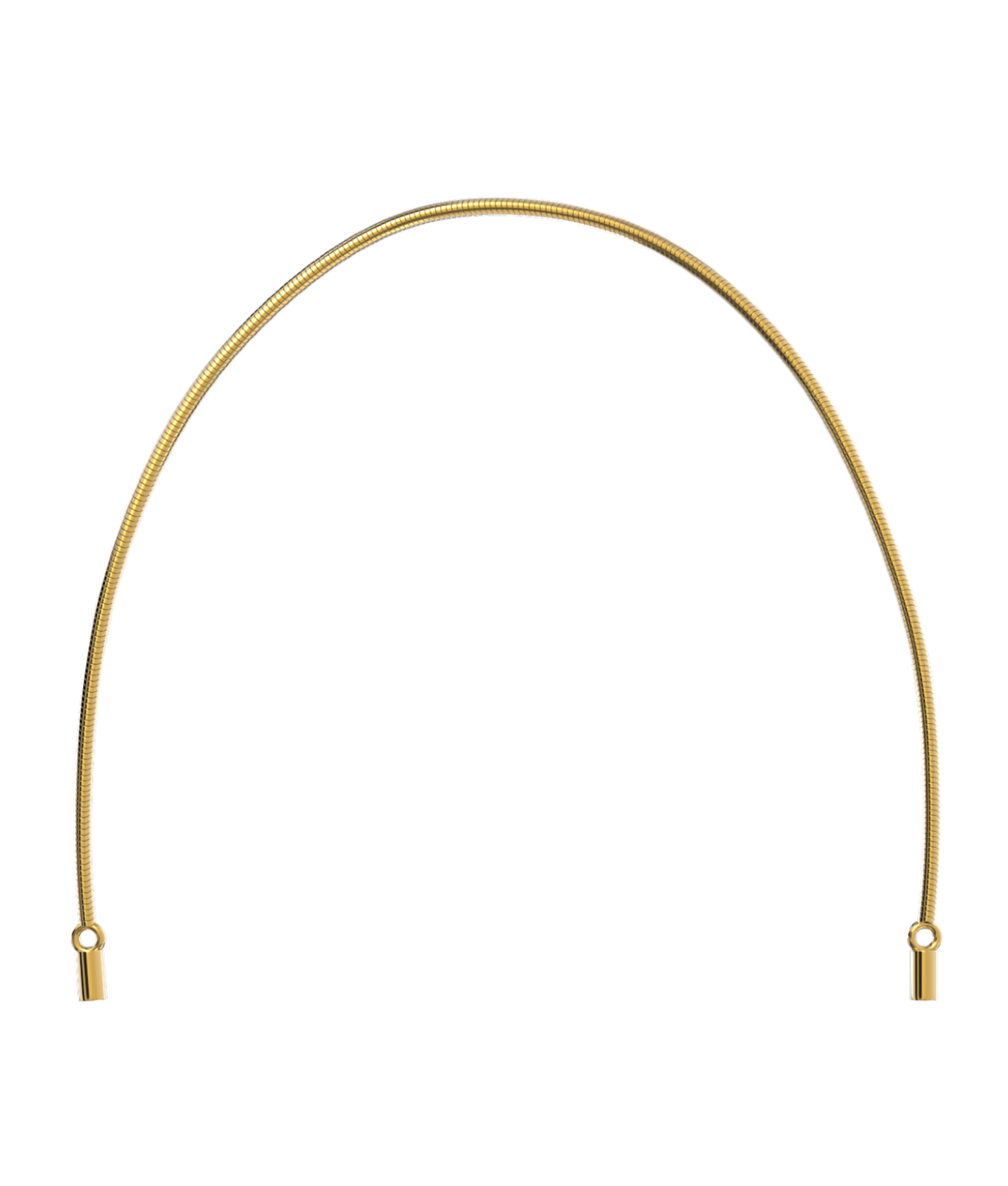 Goldene Schlangenkette aus dem Atelier VI VA