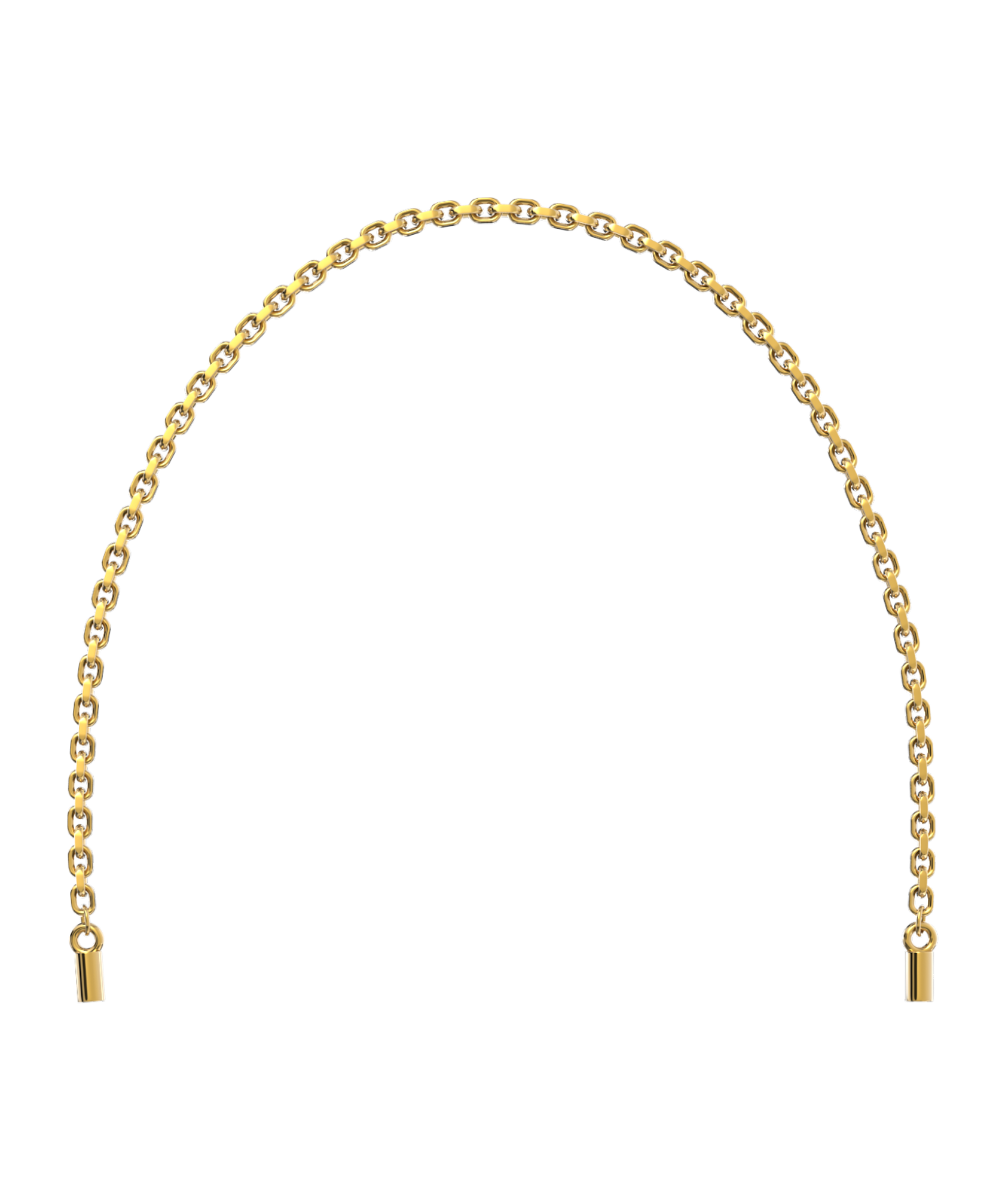 Goldene diamantierte Ankerkette aus dem Atelier VI VA