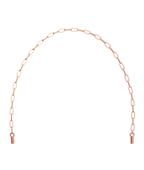 Roségoldene weite Ankerkette aus dem Atelier VI VA